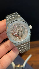 AP Skeleton | Auto | Rose Chain | Grey Dial