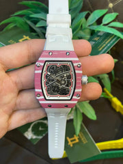 RM 67-02 | Silicon / Nylon Straps | Slim Metal Case